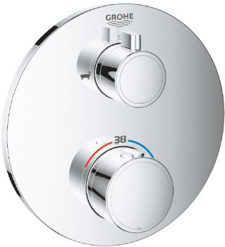 Смеситель с термостатом для ванны Grohe Grohtherm 24077000 купить по всей России