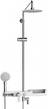 Душевая стойка Lemark Tropic LM7007C, Душевые панели, Душевые системы, Стойки, Гарнитуры, лейки, тропический душ в Москве Тел.: +7 (968) 040-40-82