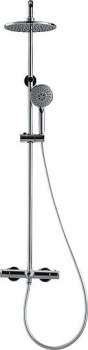 Душевая стойка Bravat Waterfall F639114C-A2-RUS, Душевые панели, Душевые системы, Стойки, Гарнитуры, лейки, тропический душ в Москве Тел.: +7 (968) 040-40-82