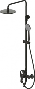Душевая стойка Bravat Rhein F6429564BW-A-ENG, Душевые панели, Душевые системы, Стойки, Гарнитуры, лейки, тропический душ в Москве Тел.: +7 (968) 040-40-82