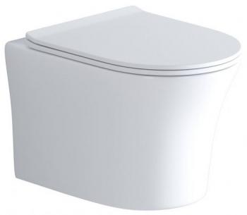 Унитаз подвесной Grossman Style GR-4475S 49x36,5x35,5 безободковый в интернет магазине сантехники Акванота в Москве Тел.: +7 (968) 040-40-82