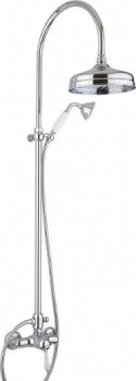 Душевая стойка Margaroli Classica 1006AA01CR, Душевые панели, Душевые системы, Стойки, Гарнитуры, лейки, тропический душ в Москве Тел.: +7 (968) 040-40-82