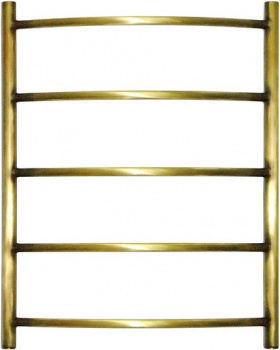 Полотенцесушитель водяной Domoterm Калипсо П5 50x70, античная бронза с доставкой по Москве