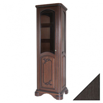 Пенал Bellezza Виктория 60 L черный патина серебро