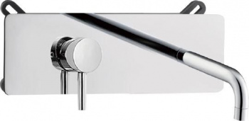 Смеситель для раковины RGW Shower Panels SP-45-10 настенный с внутренней частью купить по всей России