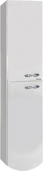 Пенал Bellezza Версаль 40 L белый 2 двери
