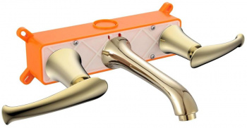Смеситель для раковины Altrobagno Beatrice 010602 Or золото купить по всей России