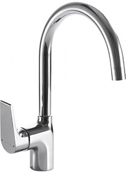 Смеситель для кухни Bravat Vega F7119177CP-3 купить по всей России
