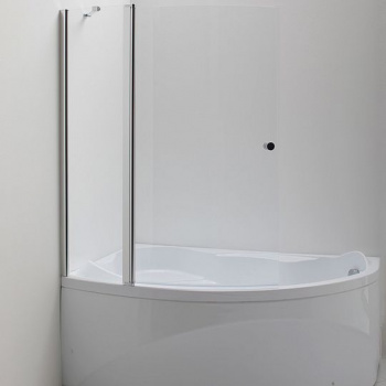 Шторка на ванну Aquanet Alfa 2 NF7221-2 pivot для ванны Jamaica