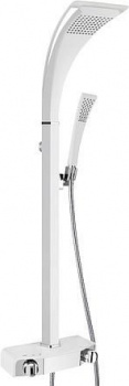 Душевая стойка Gllon GL-SF2020W-S, Душевые панели, Душевые системы, Стойки, Гарнитуры, лейки, тропический душ в Москве Тел.: +7 (968) 040-40-82