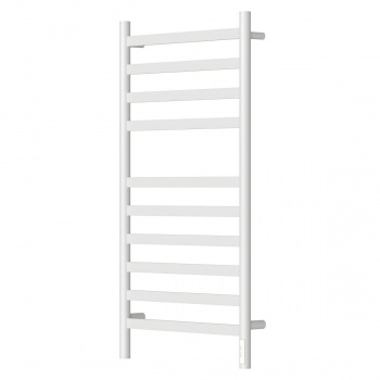 Полотенцесушитель электрический Point Селена PN16850W П10 500x1000, диммер справа, белый с доставкой по Москве