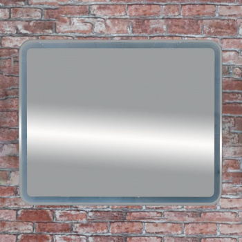Зеркало Misty Неон 3 LED 100x80, сенсор на корпусе