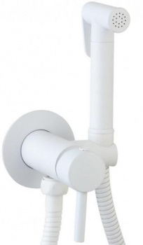 Гигиенический душ со смесителем CeramaLux KRS/005 белый купить по всей России