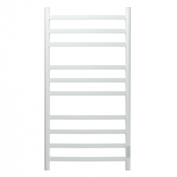 Полотенцесушитель электрический Point Антея PN17850W П10 500x1000, диммер справа, белый с доставкой по Москве