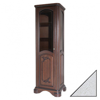 Пенал Bellezza Виктория 60 L белый патина золото
