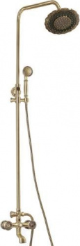Душевая стойка Bronze de Luxe 10121DF, Душевые панели, Душевые системы, Стойки, Гарнитуры, лейки, тропический душ в Москве Тел.: +7 (968) 040-40-82