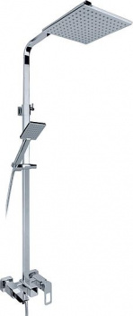 Душевая стойка Timo Sahara SX-1115 Chrome, Душевые панели, Душевые системы, Стойки, Гарнитуры, лейки, тропический душ в Москве Тел.: +7 (968) 040-40-82