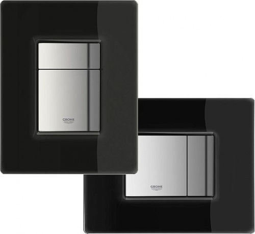 Кнопка смыва Grohe Skate Cosmopolitan 38845KS0 черная интернет магазина сантехники Акванота