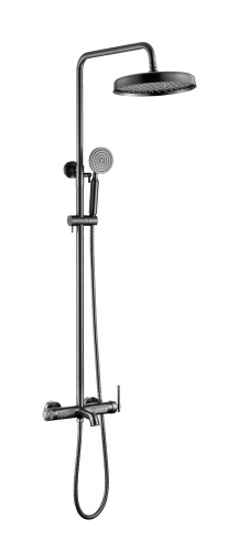 Душевая стойка Boheme Eterna 178-GM Gun Metal, Душевые панели, Душевые системы, Стойки, Гарнитуры, лейки, тропический душ в Москве Тел.: +7 (968) 040-40-82