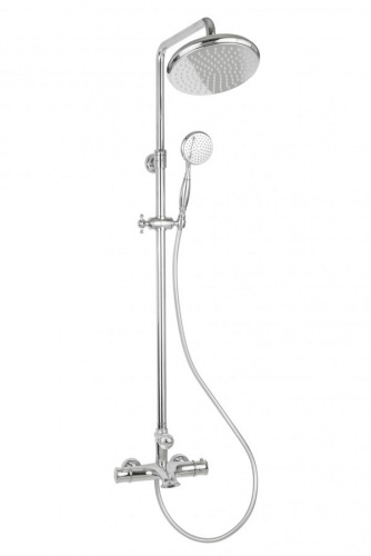 Душевая система с термостатом Altrobagno Beatrice 030406 Cr, Душевые панели, Душевые системы, Стойки, Гарнитуры, лейки, тропический душ в Москве Тел.: +7 (968) 040-40-82