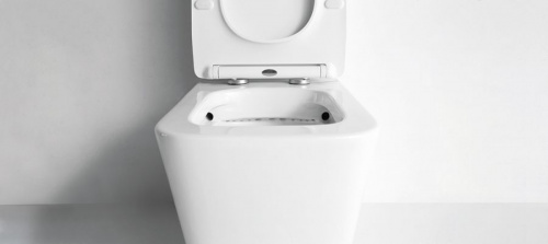 Унитаз CeramaLux NS 2170 напольный с микролифтом в интернет магазине сантехники Акванота в Москве Тел.: +7 (968) 040-40-82
