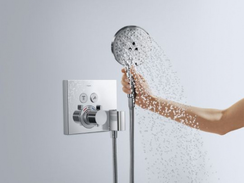 Смеситель с термостатом для душа Hansgrohe Logis 15765000 купить по всей России