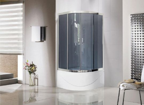 Душевой уголок Royal Bath RB 100BK-G интернет магазина сантехники Акванота