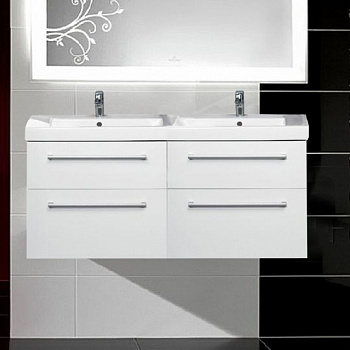 Тумба с раковиной Villeroy & Boch 2DAY2 130 белая
