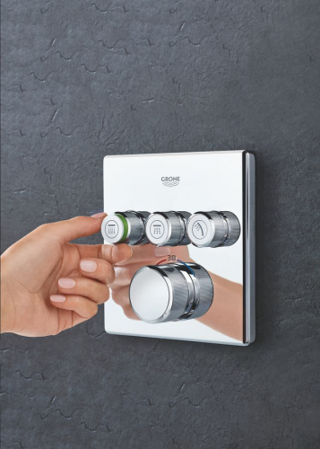 Душевой комплект Grohe Grohtherm SmartControl 34706000, Душевые панели, Душевые системы, Душевые стойки, Гарнитуры, лейки, тропический душ в Москве Тел.: +7 (968) 040-40-82