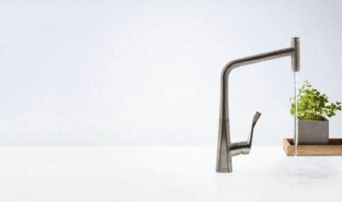 Смеситель для кухни Hansgrohe Metris Select 14884800 купить по всей России