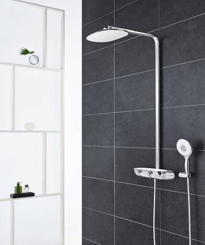 Душевая стойка Grohe Rainshower SmartControl 360 Mono, Душевые панели, Душевые системы, Стойки, Гарнитуры, лейки, тропический душ в Москве Тел.: +7 (968) 040-40-82
