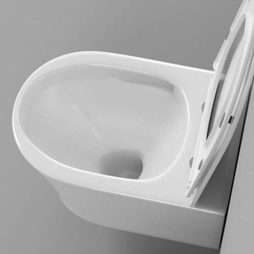 Унитаз подвесной Grossman Thin Rim GR-5604SQ 52х36х35.5 белый в интернет магазине сантехники Акванота в Москве Тел.: +7 (968) 040-40-82