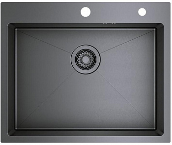 Мойка кухонная Raglo R701.6050.09 60x50 графит, нержавеющая сталь