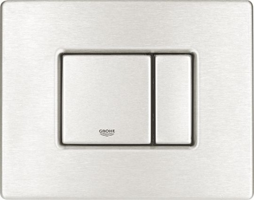 Кнопка смыва Grohe Skate Cosmopolitan 38776SD0 нержавеющая сталь интернет магазина сантехники Акванота