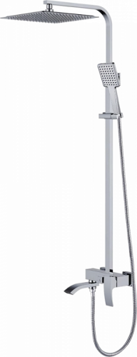 Душевая стойка Gappo G07 G2407-11 хром, Душевые панели, Душевые системы, Стойки, Гарнитуры, лейки, тропический душ в Москве Тел.: +7 (968) 040-40-82
