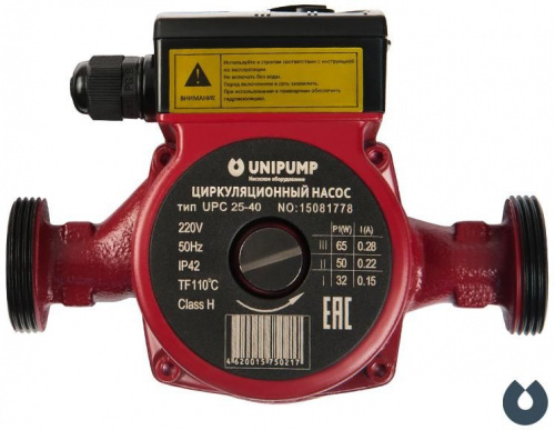 Циркуляционный насос Unipump UPС 25-40 130