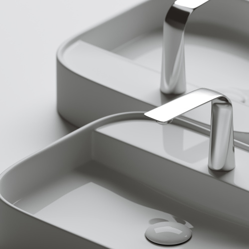 Раковина накладная Ceramica Nova Element CN6034 55x45x11 интернет магазина сантехники Акванота