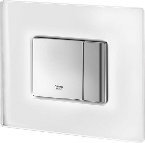 Кнопка смыва Grohe Skate Cosmopolitan 38845LS0 белая интернет магазина сантехники Акванота