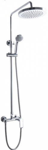 Душевая стойка Bravat Opal R F9125183CP-A2-RUS, Душевые панели, Душевые системы, Стойки, Гарнитуры, лейки, тропический душ в Москве Тел.: +7 (968) 040-40-82