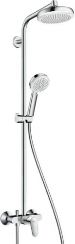 Душевая стойка Hansgrohe Crometta 160 1 Jet 27266400, Душевые панели, Душевые системы, Стойки, Гарнитуры, лейки, тропический душ в Москве Тел.: +7 (968) 040-40-82