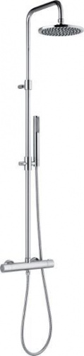Душевая стойка Webert Elio EL980507015PVC хром, Душевые панели, Душевые системы, Стойки, Гарнитуры, лейки, тропический душ в Москве Тел.: +7 (968) 040-40-82
