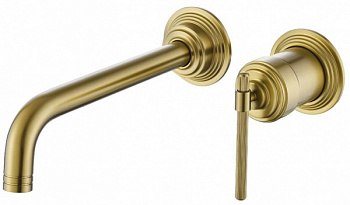 Смеситель для раковины Boheme 175-MG Eterna Matt Gold