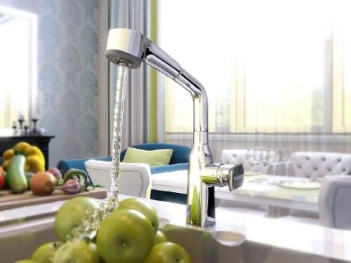 Смеситель для кухни Elghansa Kitchen 56A1599 купить по всей России