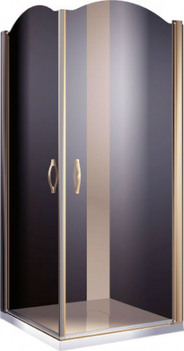 Душевой уголок Sturm Eleganz 100 см bronze интернет магазина сантехники Акванота