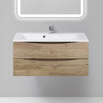 Тумба с раковиной BelBagno Marino 100 rovere nature