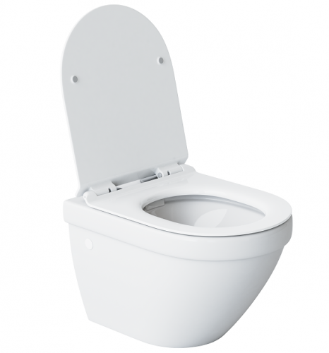 Унитаз Laguraty 9317 36x49x33см безободковый, сиденье DP с микролифтом в интернет магазине сантехники Акванота в Москве Тел.: +7 (968) 040-40-82