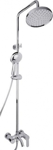 Душевая стойка Timo Polo SX-1100 Chrome, Душевые панели, Душевые системы, Стойки, Гарнитуры, лейки, тропический душ в Москве Тел.: +7 (968) 040-40-82