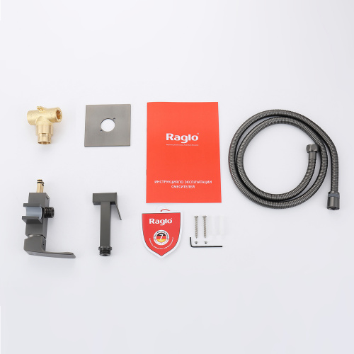 Гигиенический душ Raglo R01 R01.52.09 графит купить по всей России