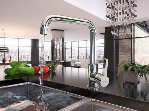Смеситель для кухни Elghansa Cliq 56A1024 купить по всей России
