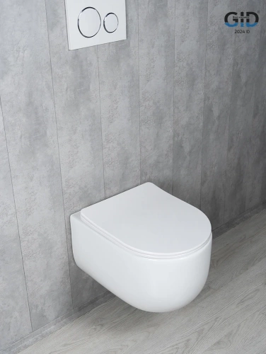 Унитаз подвесной GID Tornado Tr2133TF белый 49x36x34 в интернет магазине сантехники Акванота в Москве Тел.: +7 (968) 040-40-82